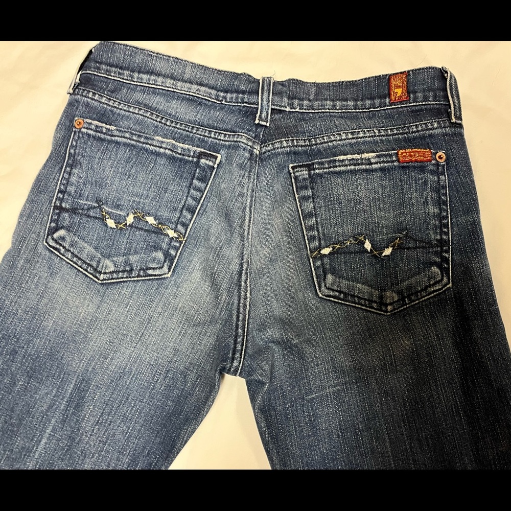 7FAMK 7 for all mankind jeans 29x30.5”